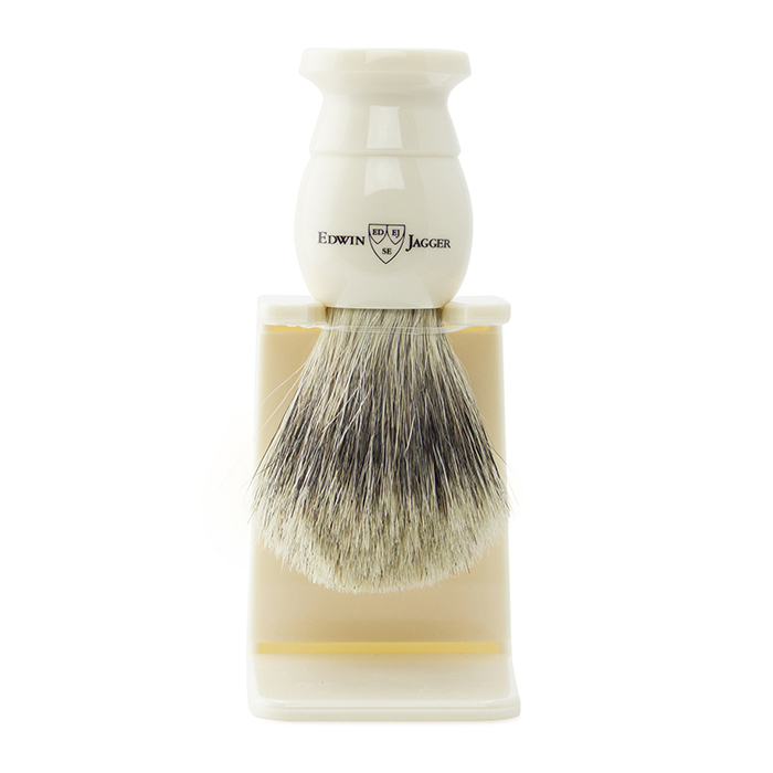 Edwin Jagger Shaving Brush - Best Badger & Stand - 1EJ877SDS