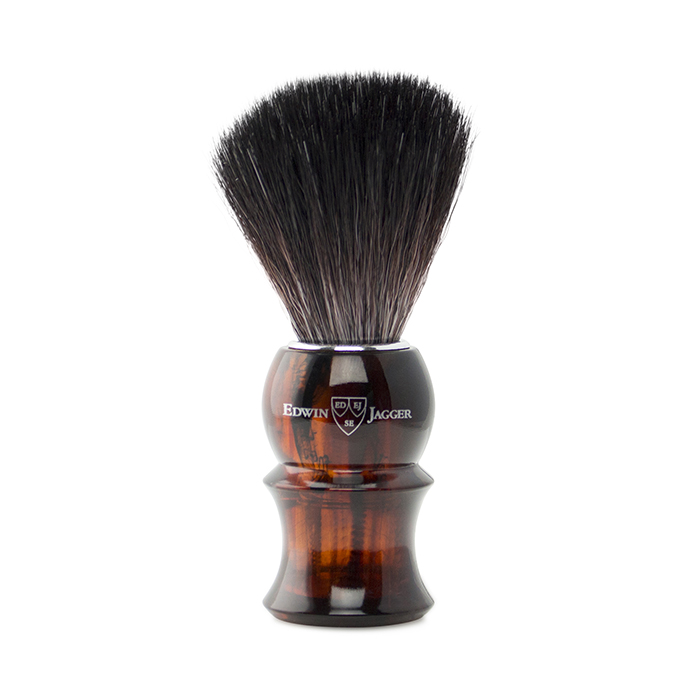 Edwin Jagger Synthetic Brush Faux Tortoise Shell 81P13