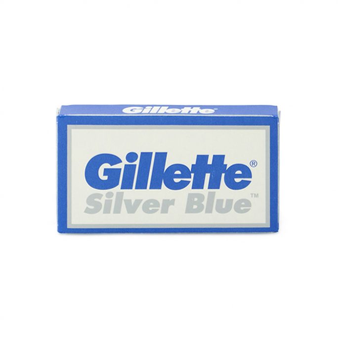 Gillette Silver Blue Safety Razors