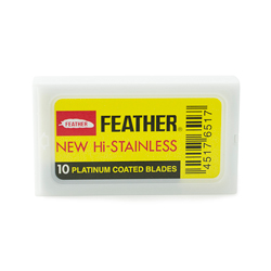 Feather Platinum Coated Blades