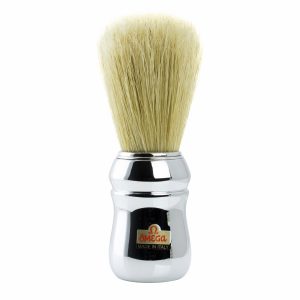 Omega Professional Hog Shaving Brush - Chrome